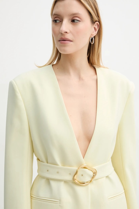Σακάκι ISABELLE BLANCHE IS25SS.J040.T008 κίτρινο
