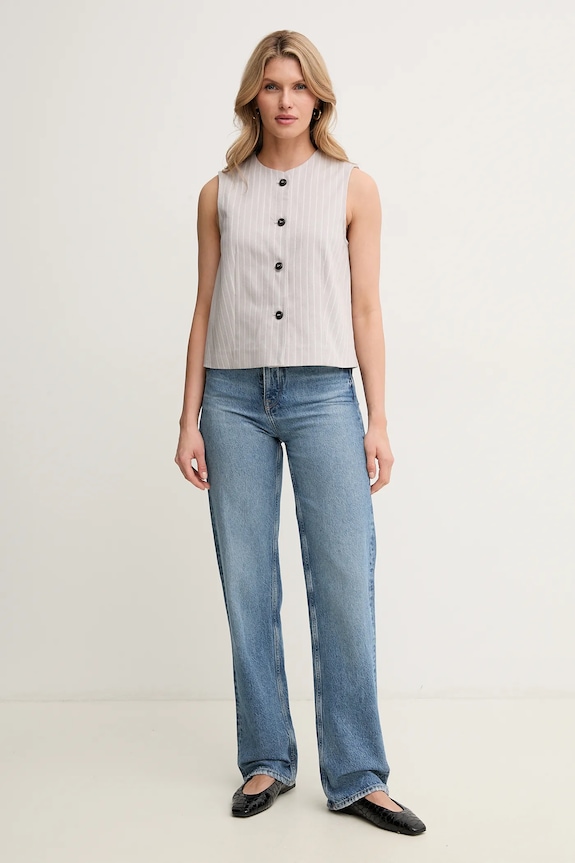 MAX&Co. kamizelka 2516151024200 szary SS25