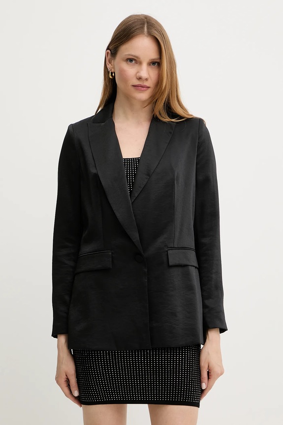 Morgan giacca VTEO.F tessuto nero VTEO.F