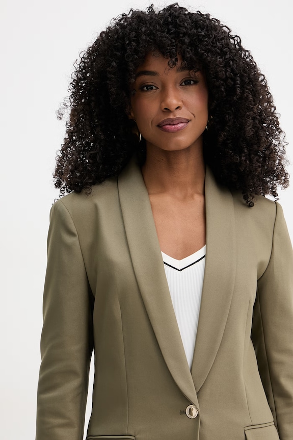 Morgan ženski suknjič z bombažem VIKO.F zelena VIKO.F