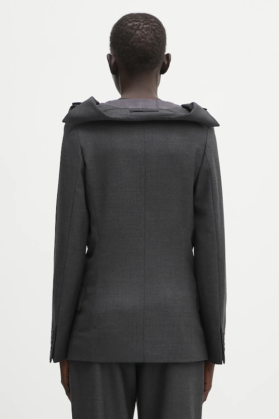 Ρούχα Μάλλινο σακάκι Our Legacy Kaonashi Blazer W2250KP μαύρο