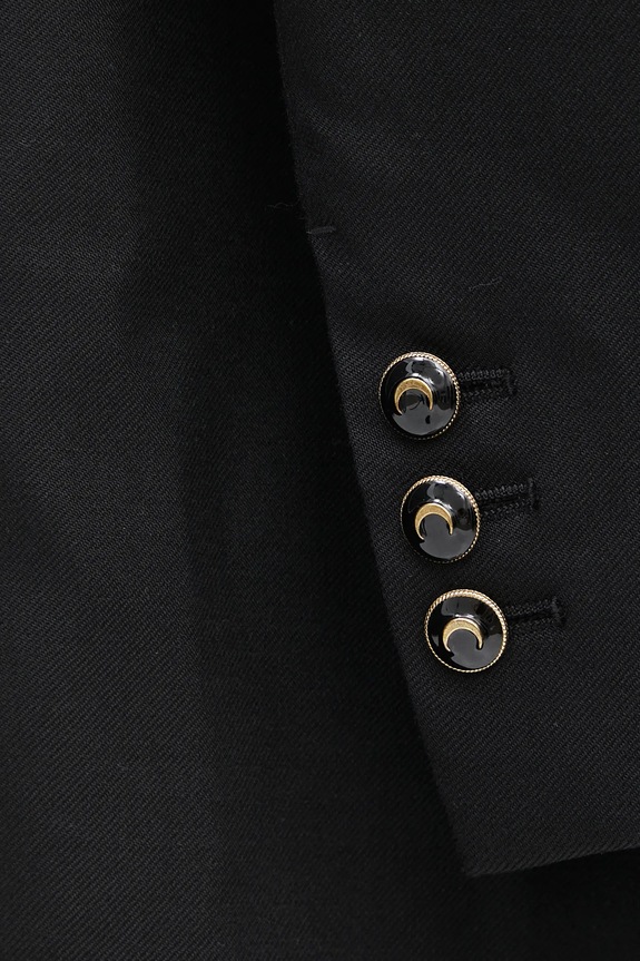 Μάλλινο σακάκι Marine Serre Virgin Wool Twill Boxy UJA066A.RWOV0001