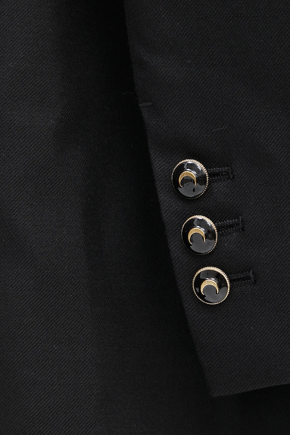 Μάλλινο σακάκι Marine Serre Virgin Wool Twill Boxy UJA066A.RWOV0001