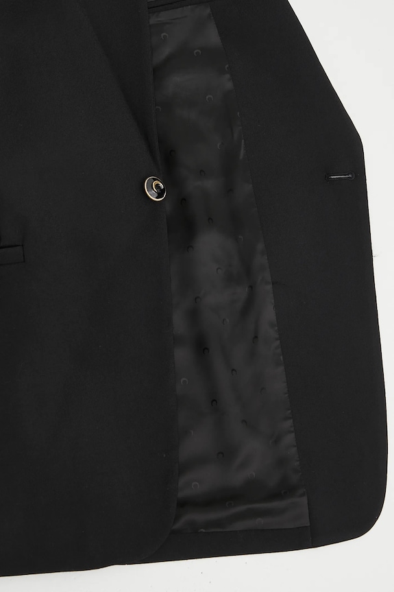 Μάλλινο σακάκι Marine Serre Virgin Wool Twill Boxy UJA066A.RWOV0001
