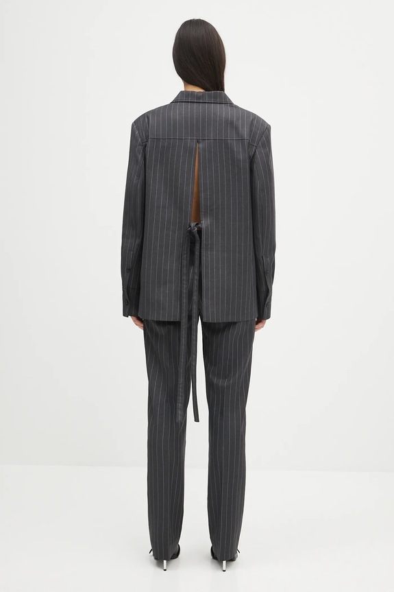 Odjeća Vuneni sako JW Anderson Open Back Tailored JK0368.PG1695.945 siva