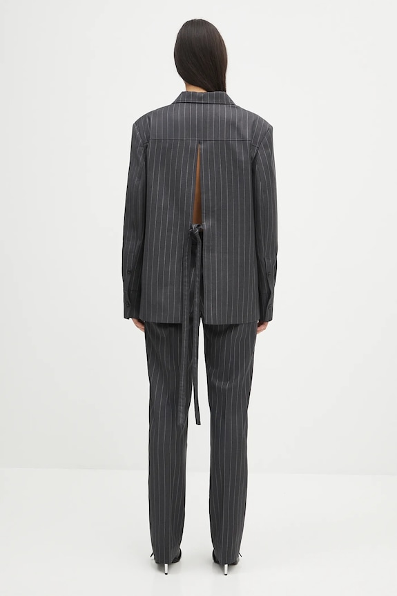 Odjeća Vuneni sako JW Anderson Open Back Tailored JK0368.PG1695.945 siva