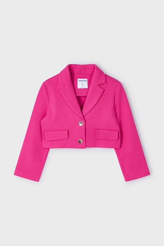 Otroški suknjič Mayoral Tkanina roza 3405.6B.Mini.PPYA