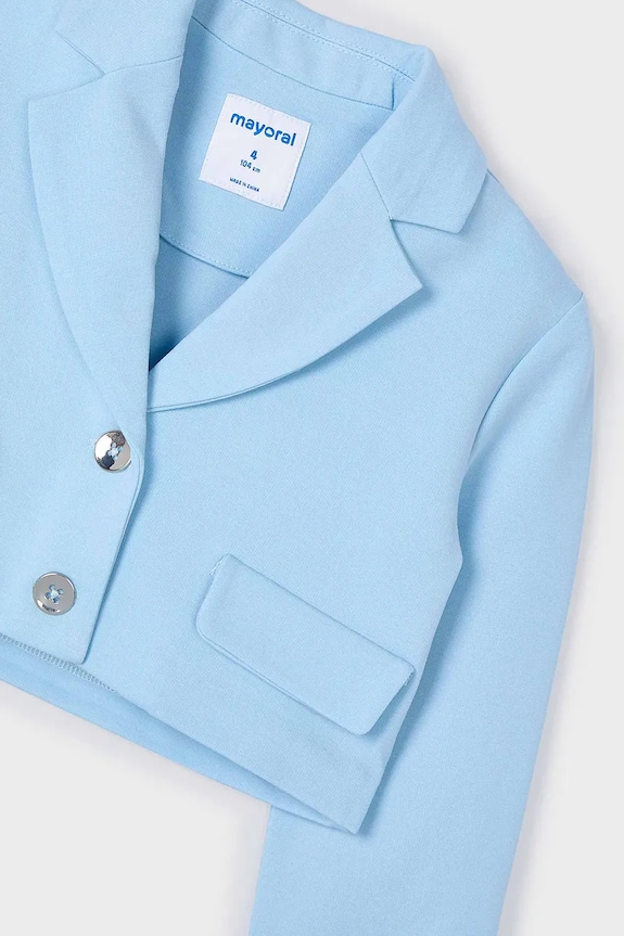 Otroški suknjič Mayoral modra 3405.6B.Mini.PPYA