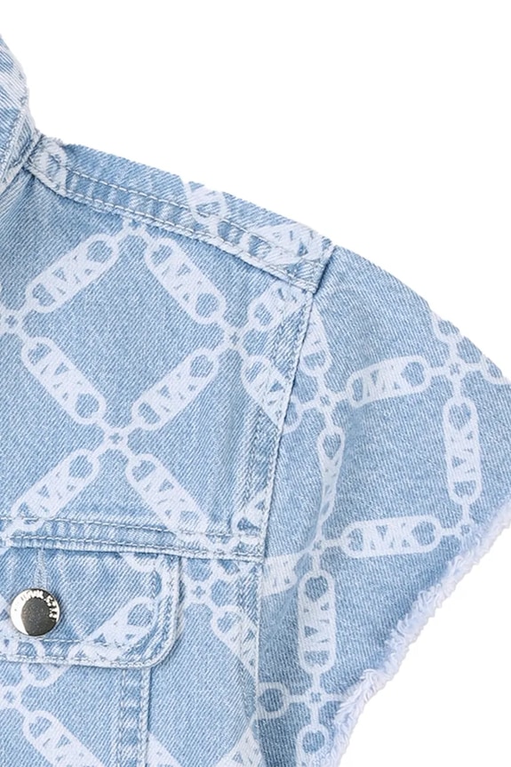 Otroška jeans srajca Michael Kors modra R30290.114.150