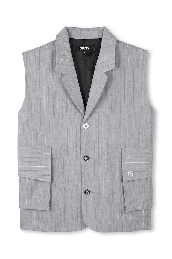 Dkny gyerek mellény D62278.114.150 szürke SS25