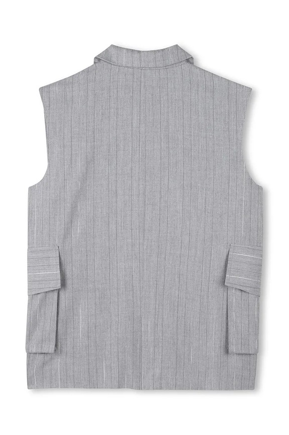 Dievča Detská vesta Dkny D62278.156.162 sivá