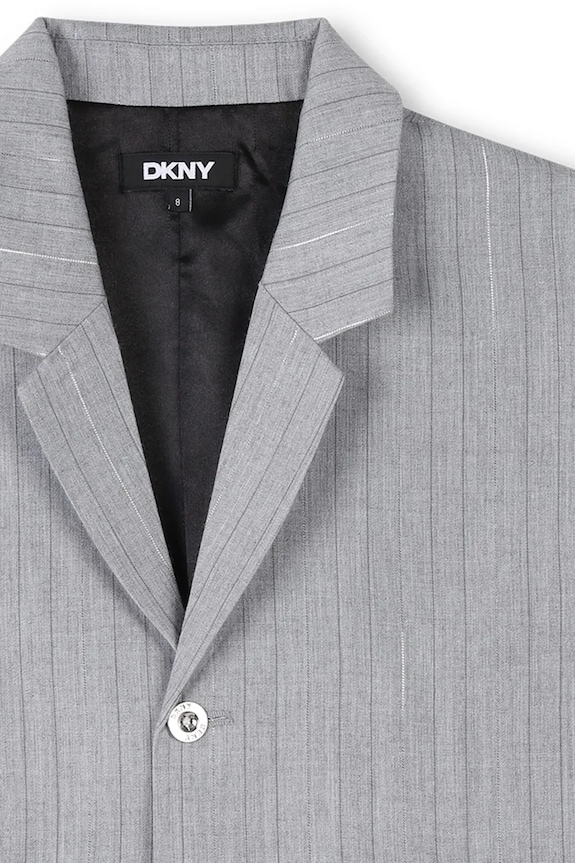 Detská vesta Dkny sivá D62278.156.162