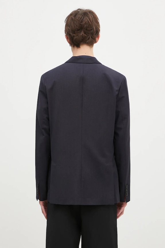 Odzież Paul Smith marynarka z domieszką wełny M1R.2321.P02571 granatowy