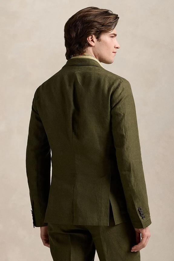 Polo Ralph Lauren linen blazer Sportcoat 715927474 green SS26