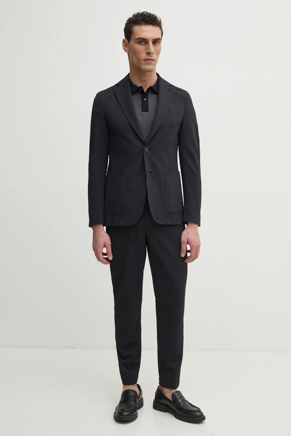 BOSS marynarka 50540703 czarny SS25