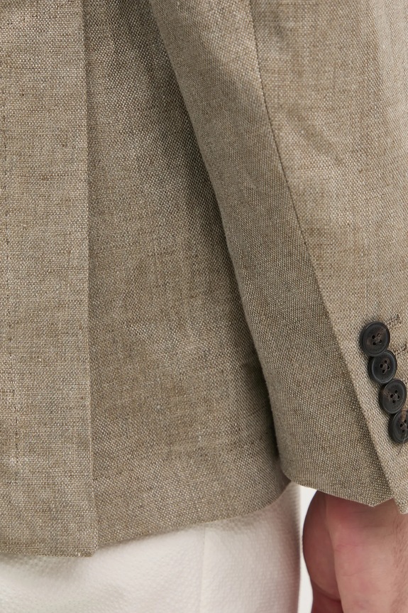 Hackett London marynarka lniana HM443515R