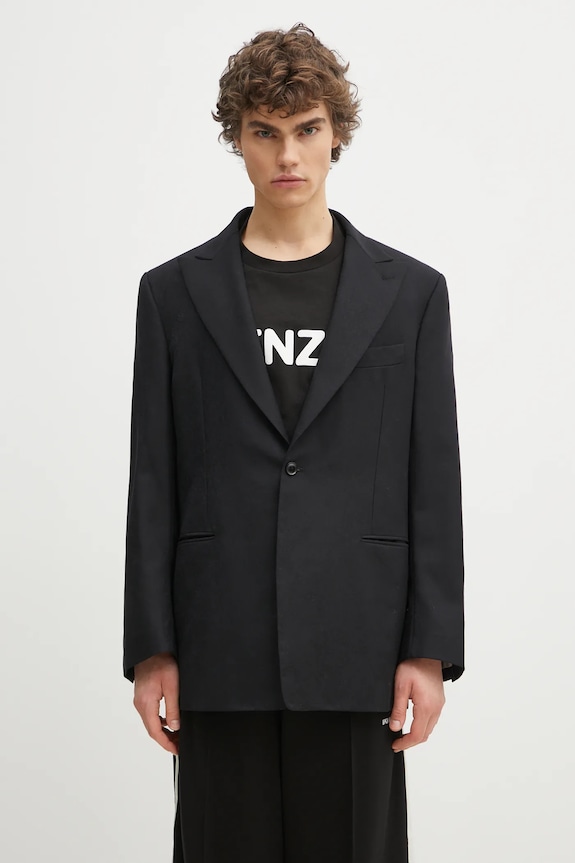 Needles giacca in lana Tuxedo lana nero QV094