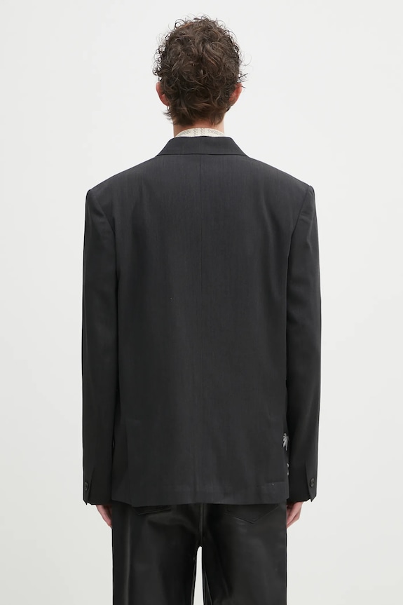 Abbigliamento Kenzo blazer con aggiunta di lana FF55VE1429RI.99 nero
