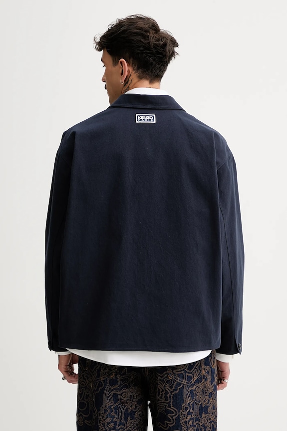 Odzież Kenzo marynarka FF55VE2319GV.79 granatowy