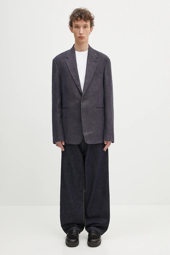 Plátěné sako Our Legacy Unconstructed Shinjuku Blazer M2250UD