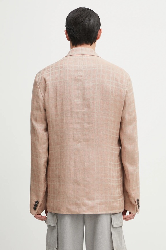 Oblečení Plátěné sako Our Legacy Unconstructed Shinjuku Blazer M2250UH béžová