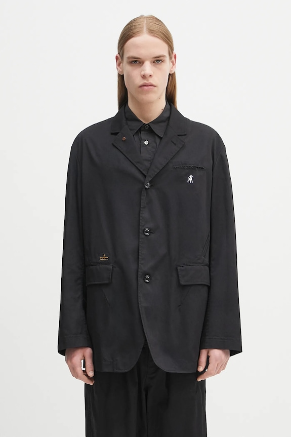Jacket χαλαρό μαύρο US1E4192.1