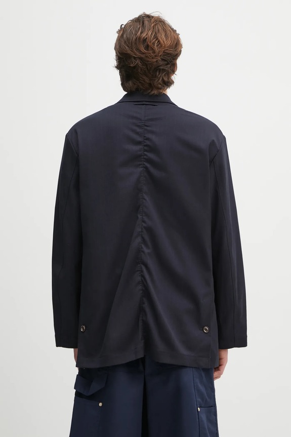 Odjeća Sako Undercover Jacket US1E4192.2 mornarsko plava