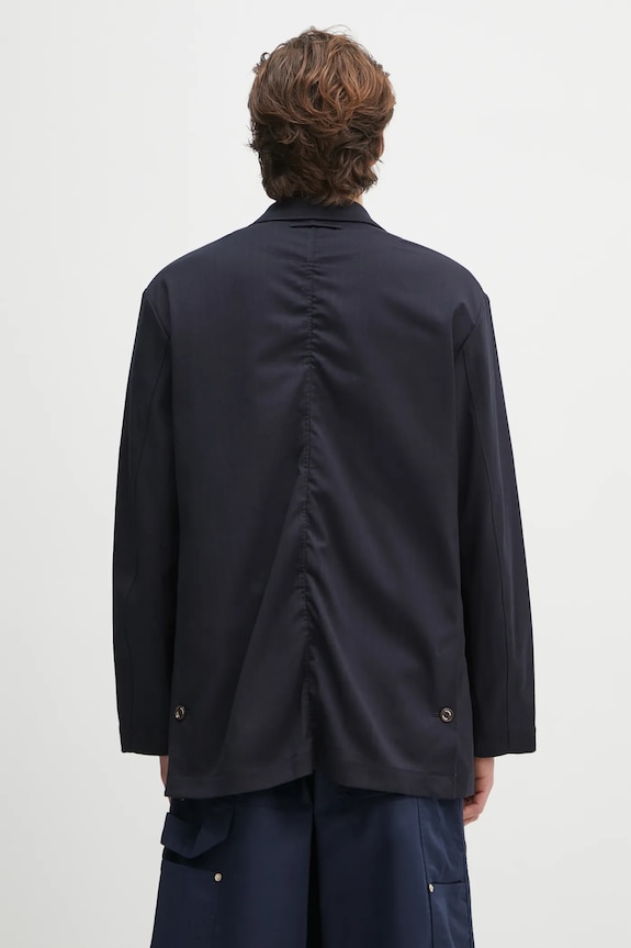 Odjeća Sako Undercover Jacket US1E4192.2 mornarsko plava