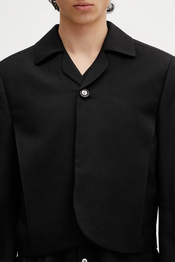 Ader Error giacca in lana Apparel-Top nero BO01SSBZ0205BK
