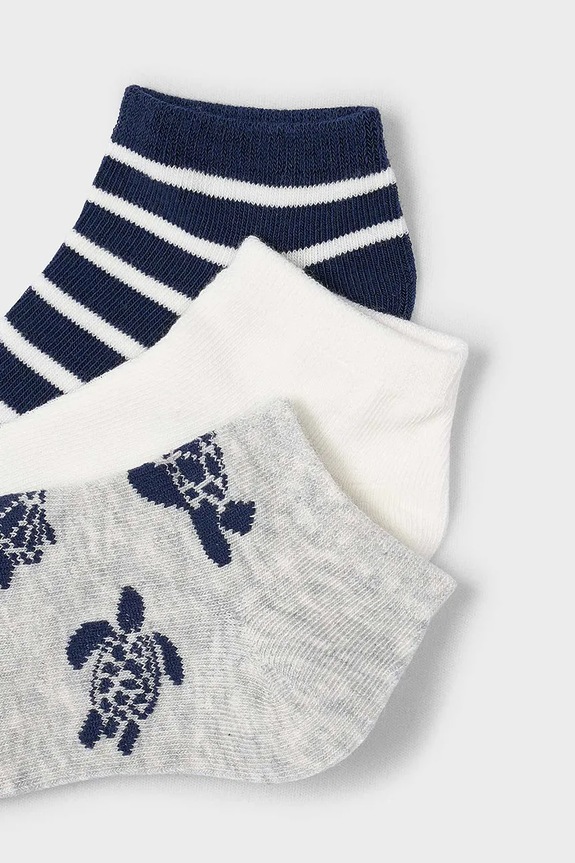 Mayoral gyerek zokni 3 pár 10908.5K.Mini.PPYA szürke SS25