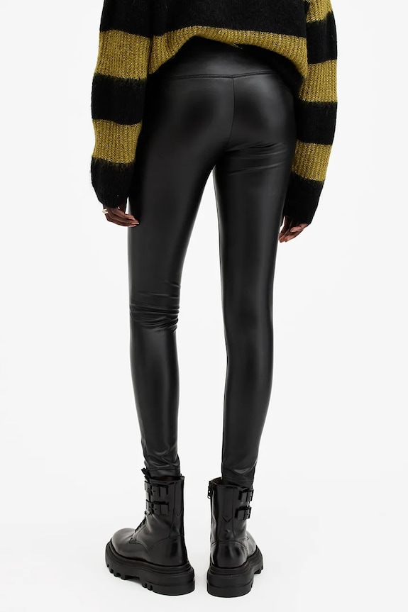 Κολάν AllSaints CORA FAUX W049TB μαύρο