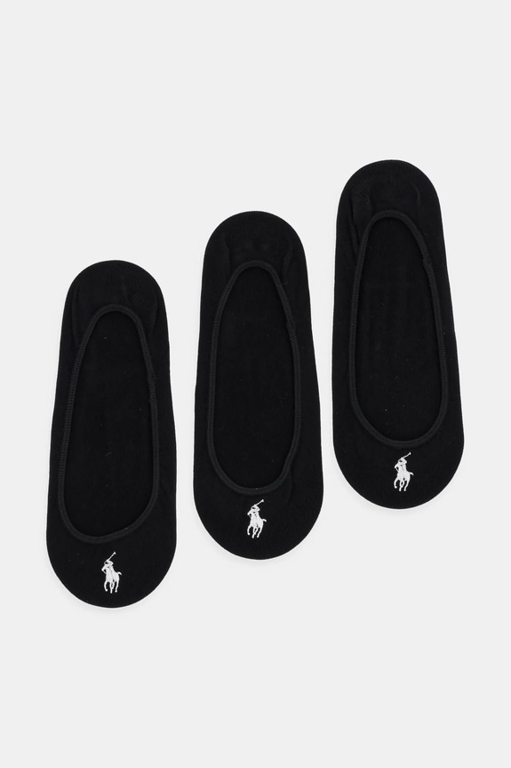 Κάλτσες Polo Ralph Lauren κοντές κάλτσες μαύρο 455770342