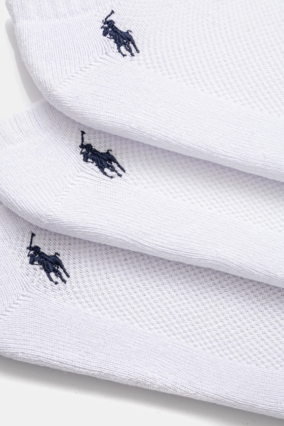 Polo Ralph Lauren șosete 3-pack 455972885 alb SS25