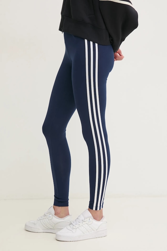 Legíny adidas Originals 3-Stripes námořnická modř JD4983