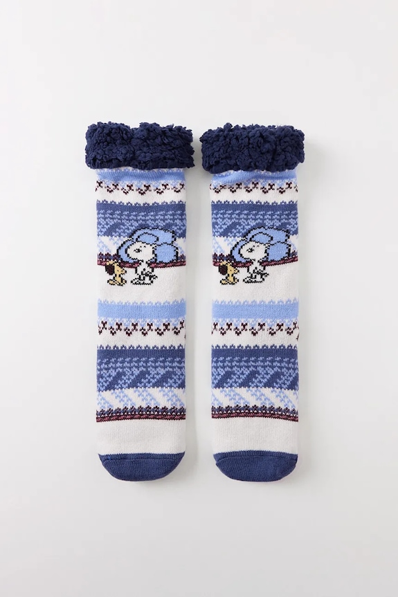 women'secret skarpetki HOME SOCKS skarpetki długie fioletowy 3618724