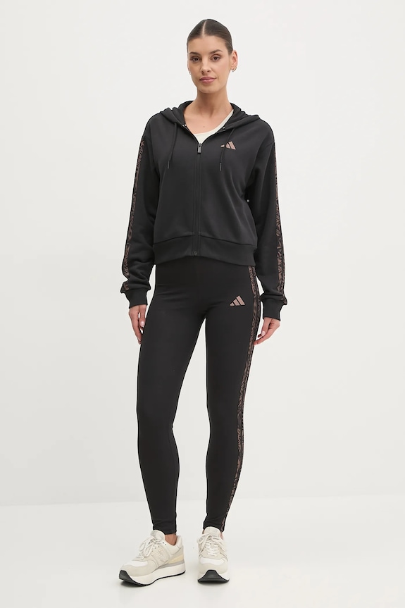 adidas legginsy Essentials Animal JM5891 czarny SS25
