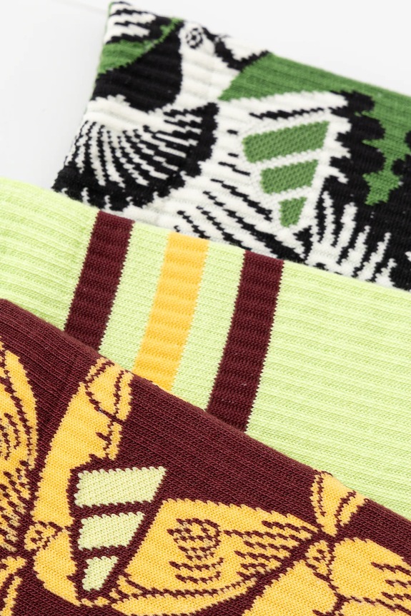 adidas zokni x Farm Rio 3 pár JJ1687 többszínű SS25