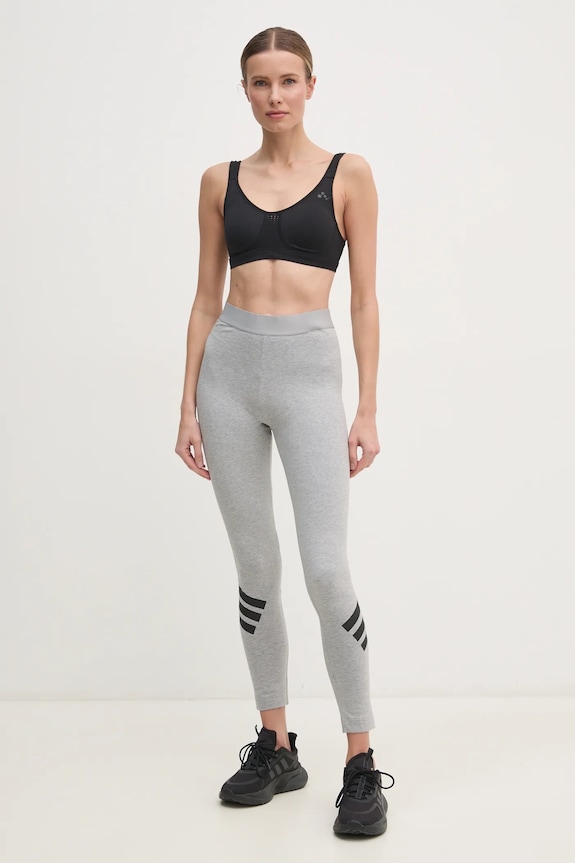 adidas legginsy Future Icons JE0219 szary SS25