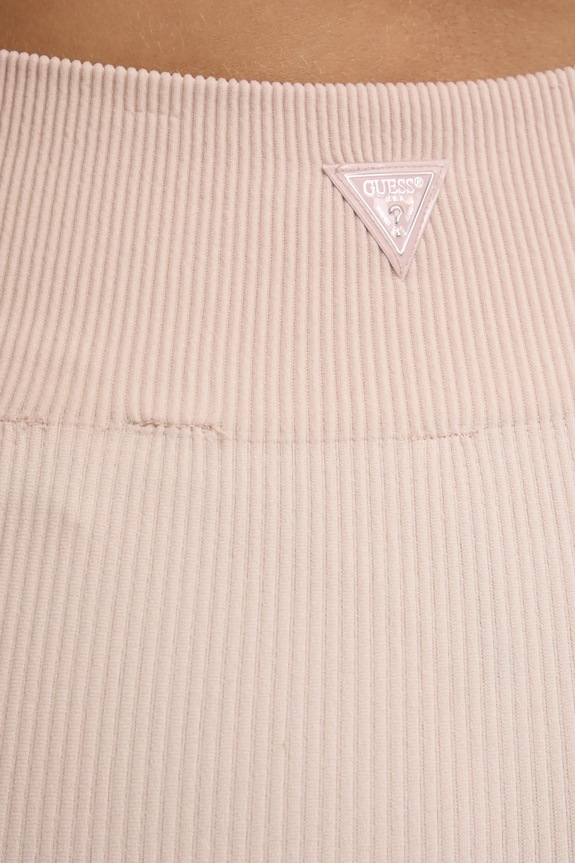 Guess legginsy MARTINA beżowy V5RB07.Z3KH0
