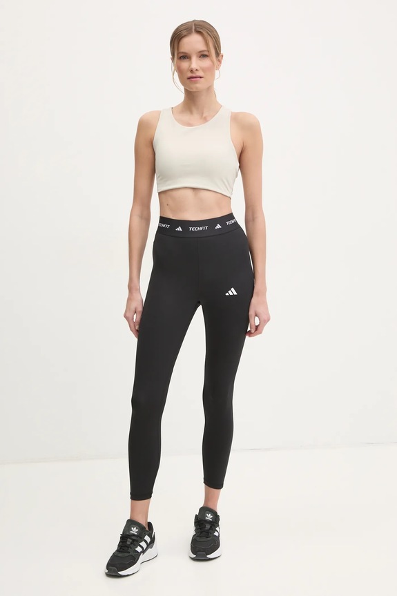Tréningové legíny adidas Performance Techfit čierna IT2273