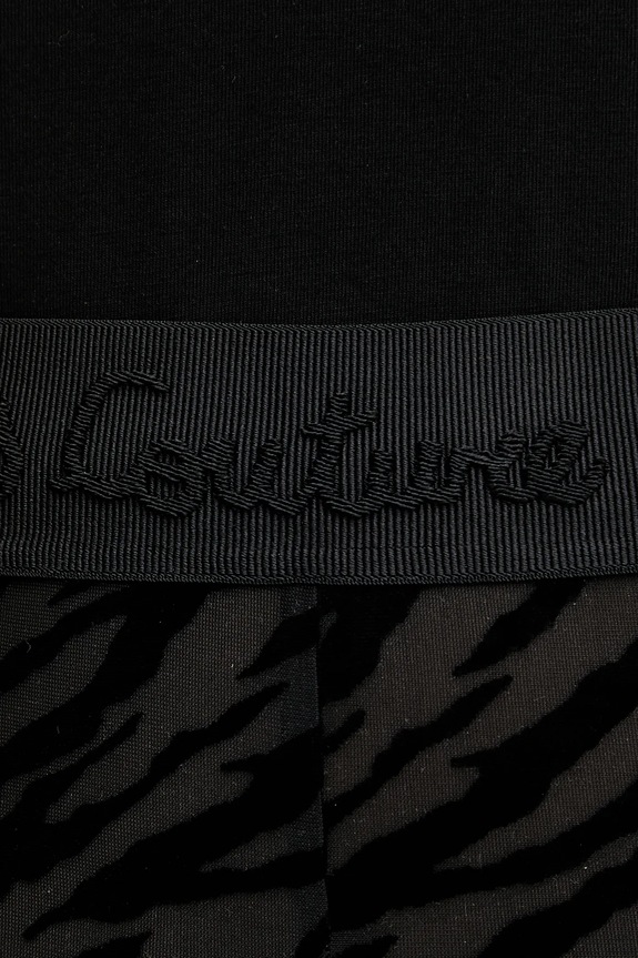 Versace Jeans Couture legginsy czarny 78HAC101.J0191