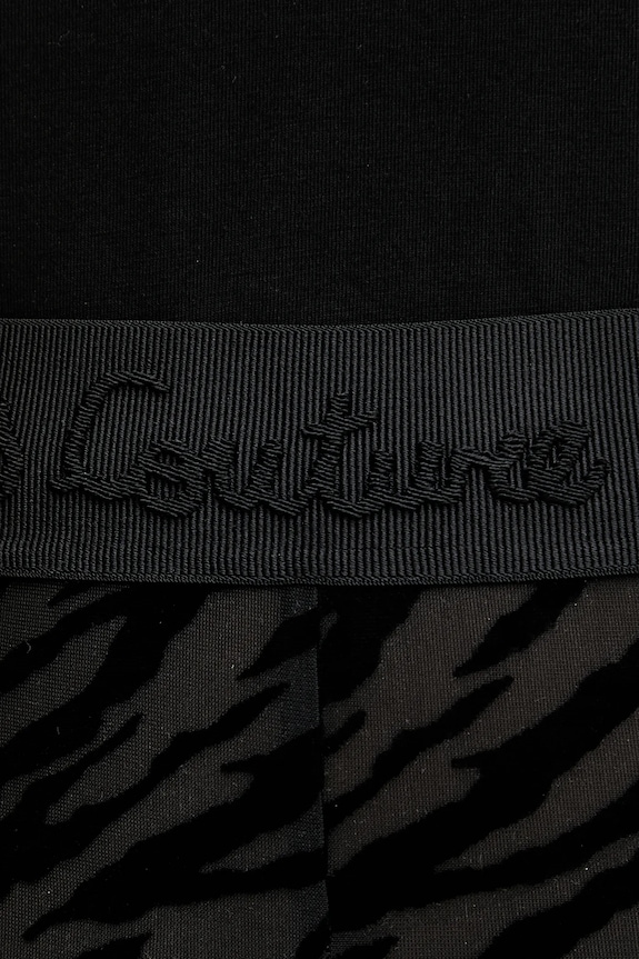 Versace Jeans Couture legginsy czarny 78HAC101.J0191