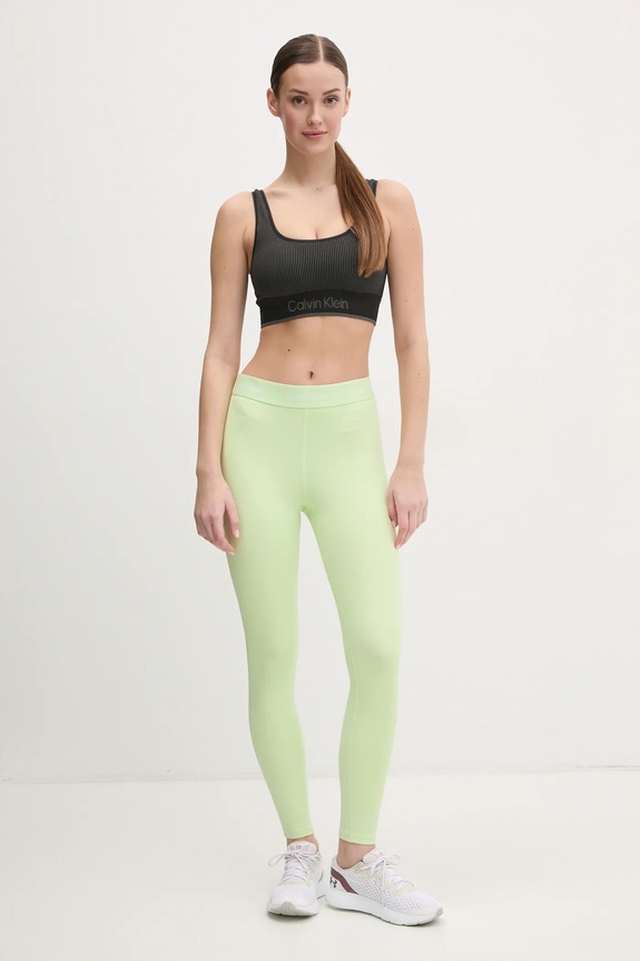 Calvin Klein Performance leggings da allenamento LVGWS5L609 verde SS26