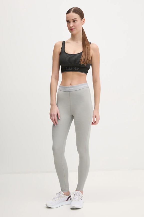 Calvin Klein Performance legginsy treningowe LVGWS5L609 szary SS26