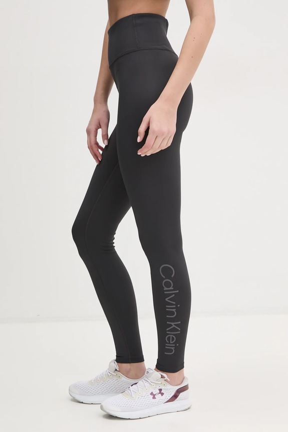 Calvin Klein Performance legginsy treningowe z elastanem szary LVGWS5L612