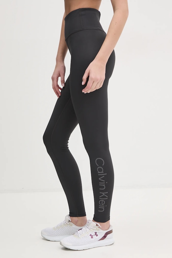 Calvin Klein Performance legginsy treningowe z elastanem szary LVGWS5L612