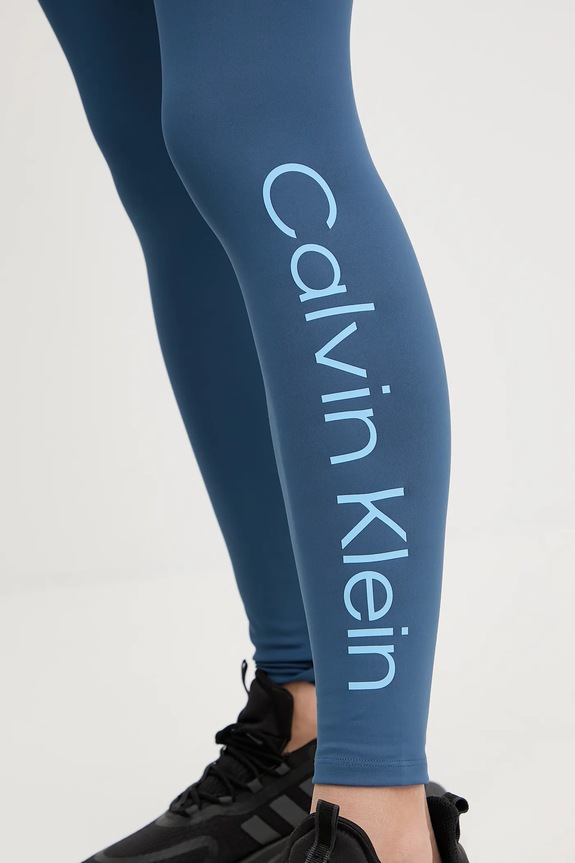 Tréningové legíny Calvin Klein Performance modrá LVGWS5L612