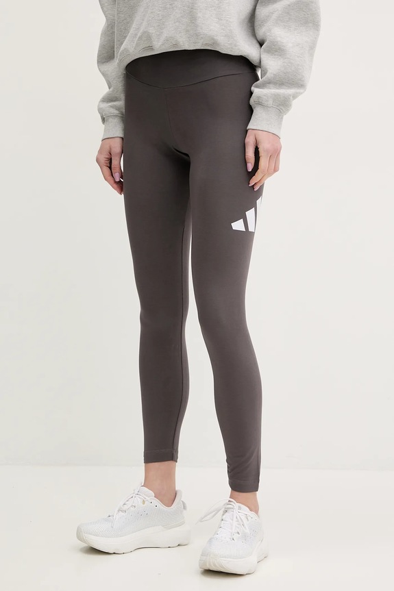 Κολάν adidas Essentials στάμπα γκρί JH1188