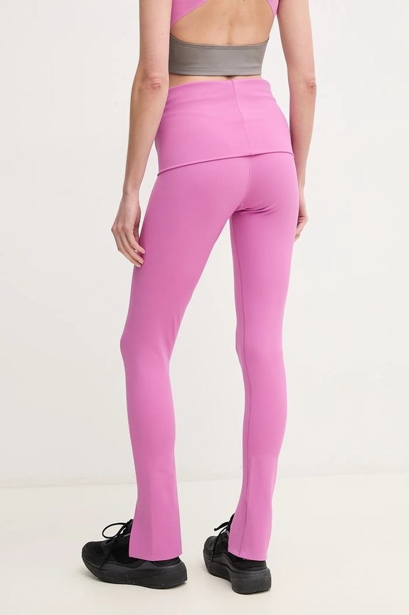 Odzież adidas by Stella McCartney legginsy treningowe JJ1629 fioletowy