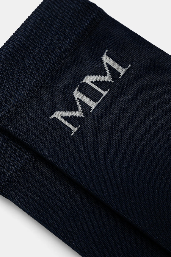 MM by Max Mara skarpetki 2516551017600 granatowy SS25